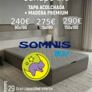 Canapé de madera LIO OFERTA